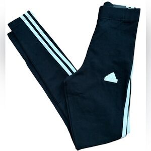 Adidas 3 Stripes Leggings Women’s Size‎ 2XS Long Stripes Activewear HT4713 NWTS